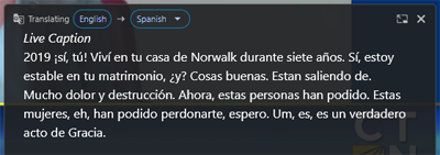 Chrome Live Caption